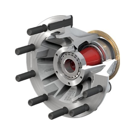 Conmet Aftermarket Preset Hub Assembly Premium Ff Fr Hp10 Abs 10082200